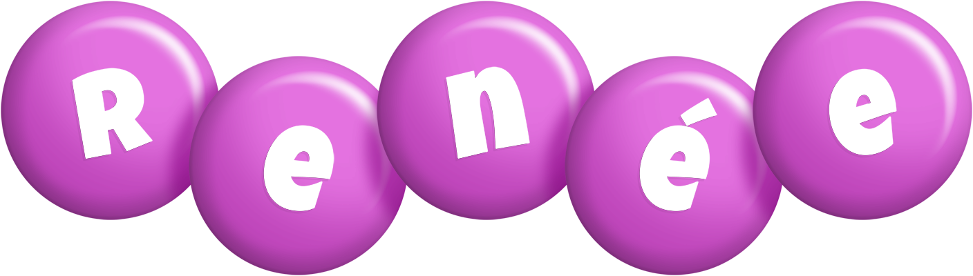 Renée candy-purple logo
