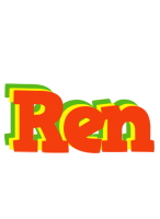 Ren bbq logo