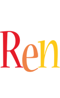 Ren birthday logo