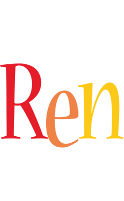Ren birthday logo