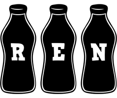 Ren bottle logo