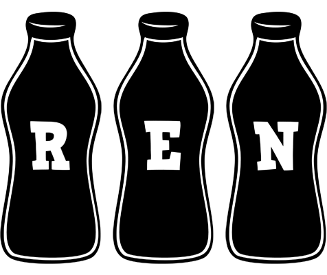 Ren bottle logo