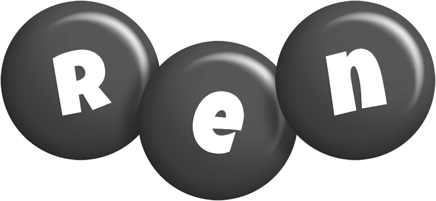 Ren candy-black logo