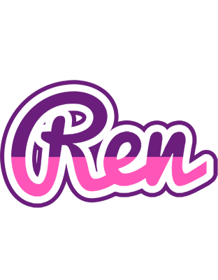 Ren cheerful logo