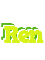 Ren citrus logo