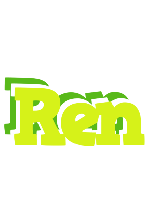 Ren citrus logo