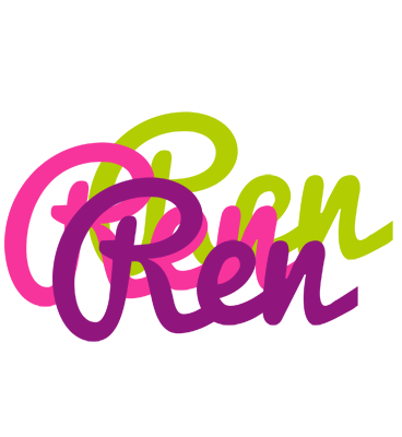 Ren flowers logo
