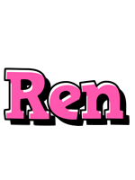 Ren girlish logo