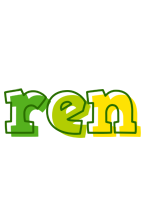 Ren juice logo