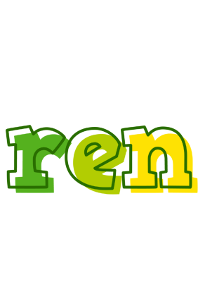 Ren juice logo