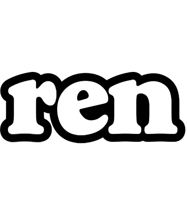Ren panda logo