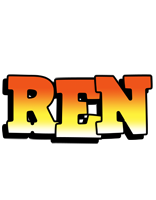 Ren sunset logo