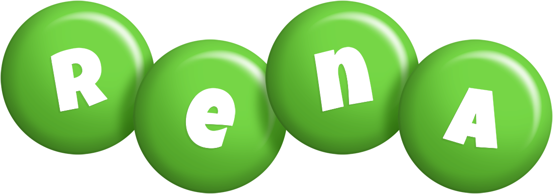 Rena candy-green logo