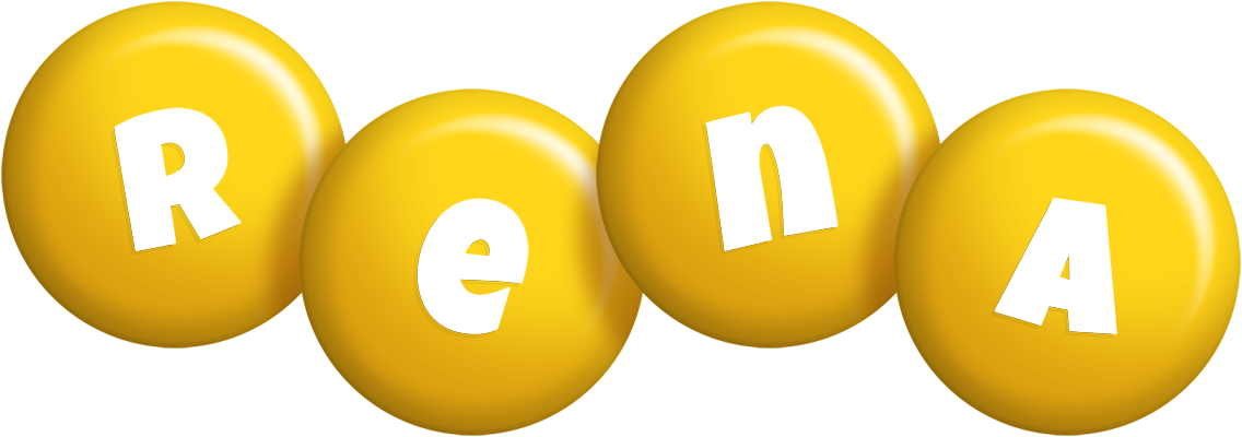 Rena candy-yellow logo