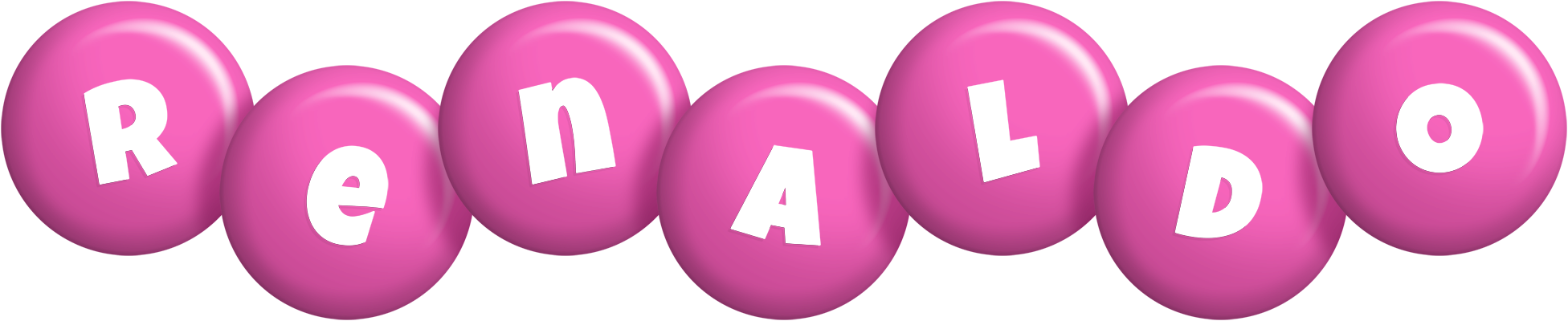 Renaldo candy-pink logo