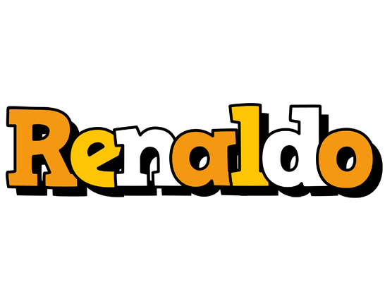 Renaldo cartoon logo