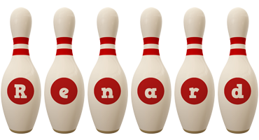 Renard bowling-pin logo