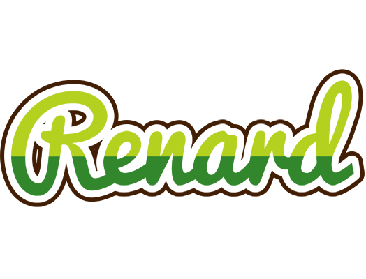 Renard golfing logo
