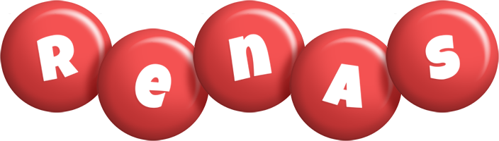 Renas candy-red logo