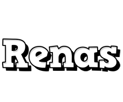 Renas snowing logo