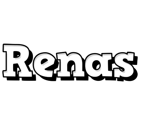 Renas snowing logo