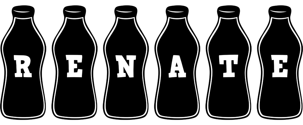 Renate bottle logo