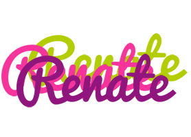 Renate flowers logo