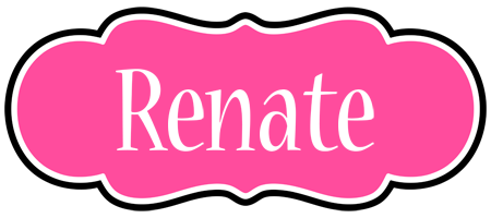 Renate invitation logo