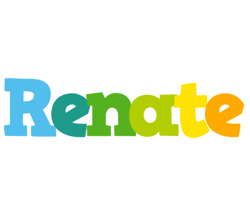 Renate rainbows logo