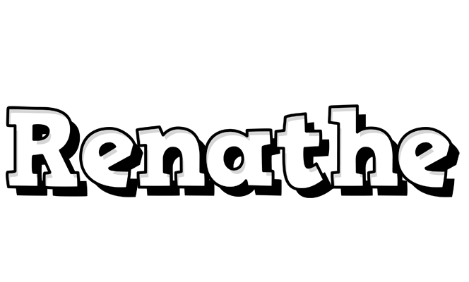 Renathe snowing logo