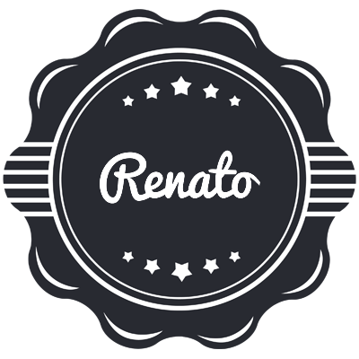 Renato badge logo