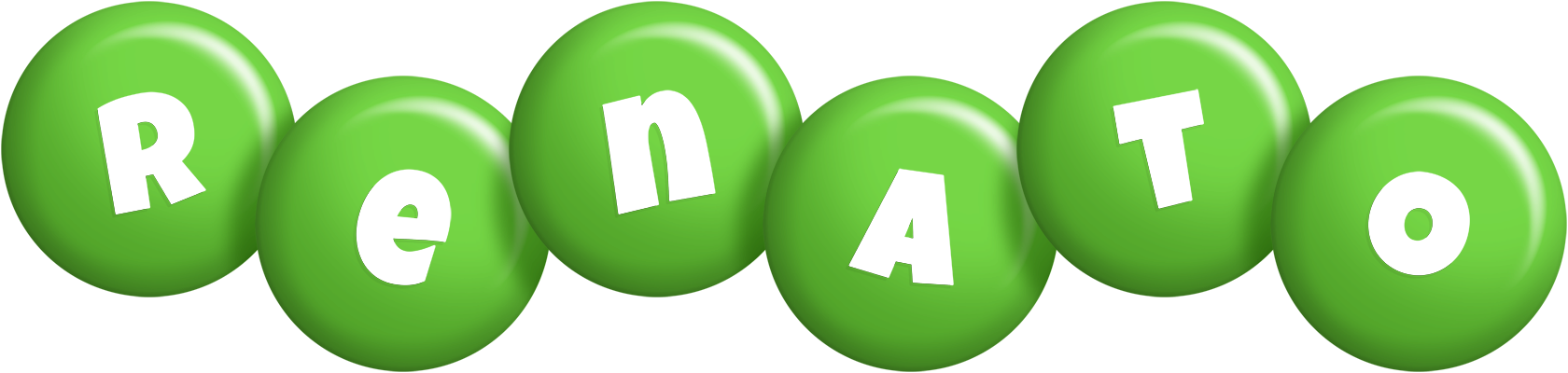 Renato candy-green logo