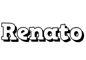 Renato snowing logo