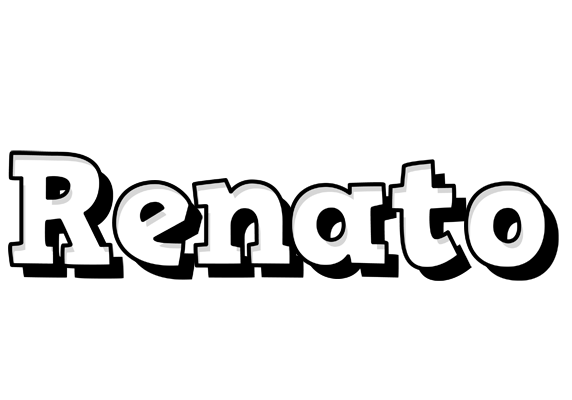 Renato snowing logo