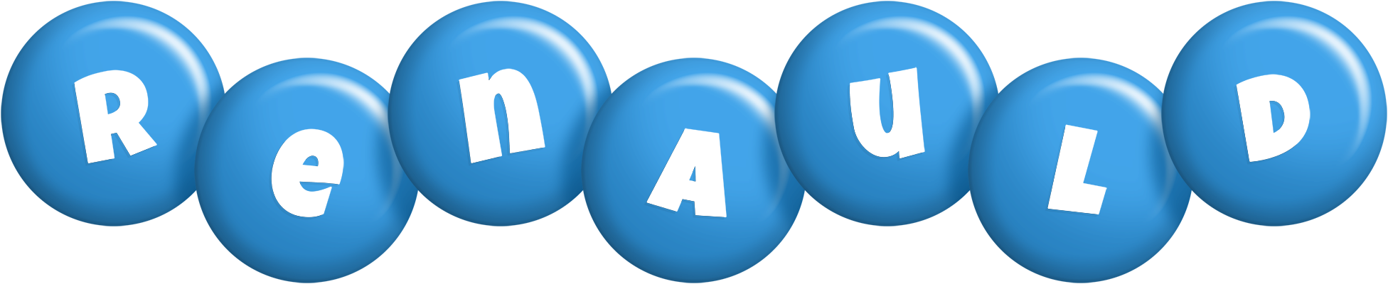 Renauld candy-blue logo