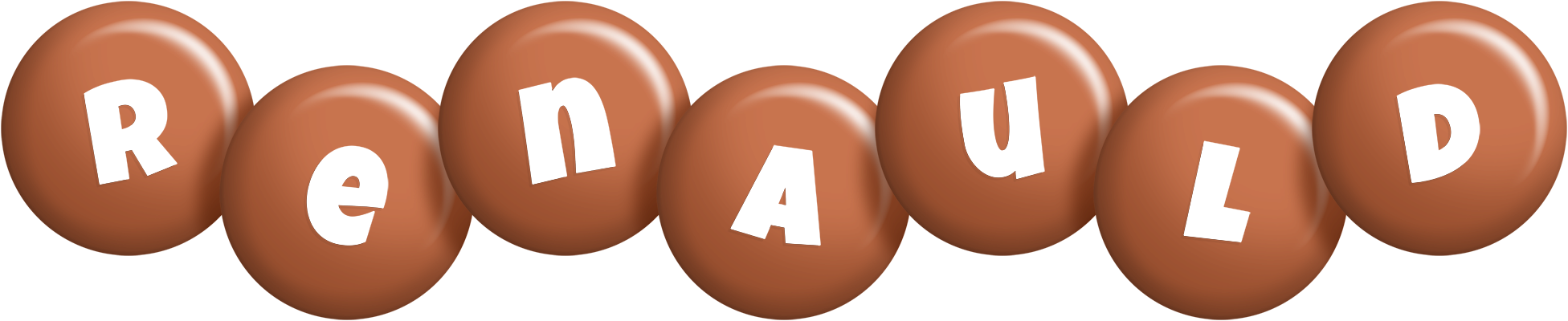 Renauld candy-brown logo