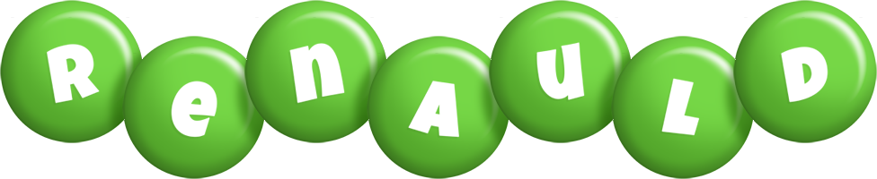 Renauld candy-green logo