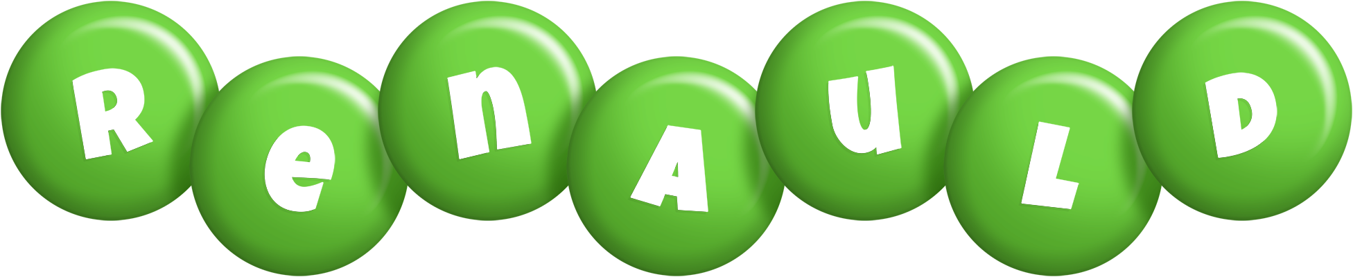 Renauld candy-green logo
