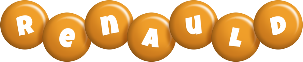 Renauld candy-orange logo