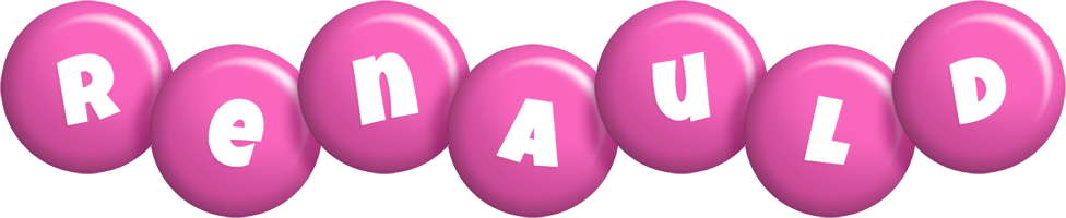 Renauld candy-pink logo