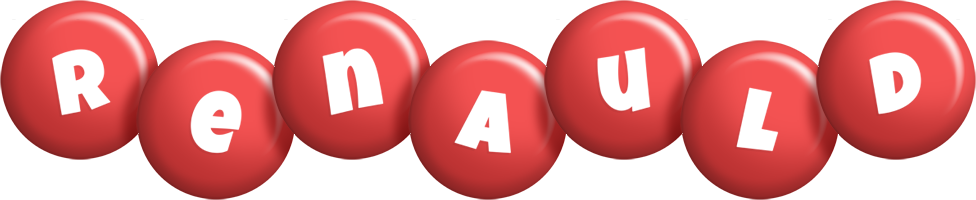Renauld candy-red logo