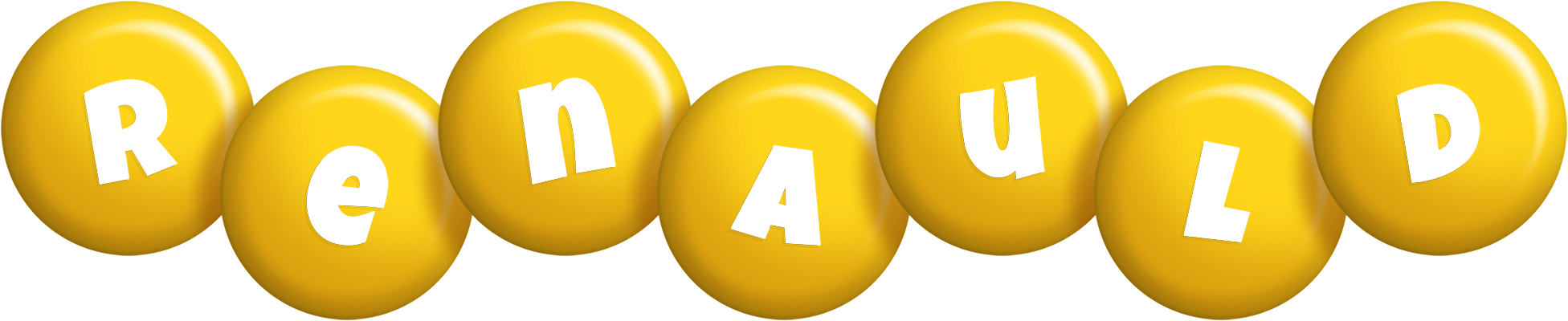 Renauld candy-yellow logo