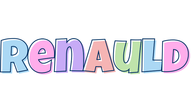 Renauld pastel logo