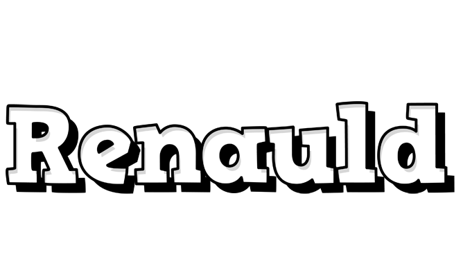 Renauld snowing logo