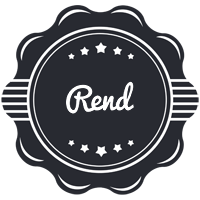 Rend badge logo