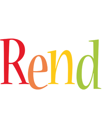 Rend birthday logo