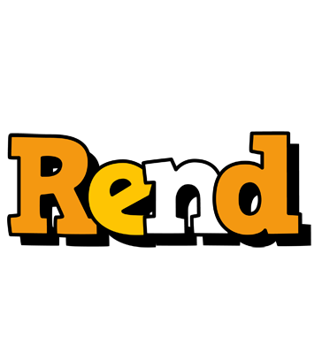 Rend cartoon logo