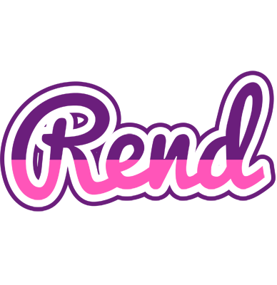 Rend cheerful logo