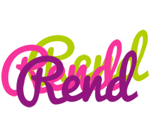 Rend flowers logo