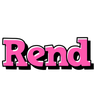 Rend girlish logo